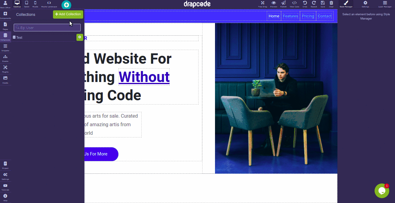 DrapCode Builder Audio